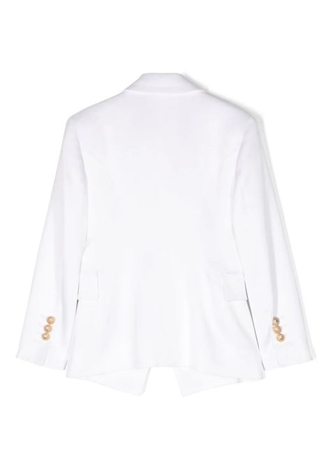 Blazer monopetto asimmetrico BALMAIN KIDS | BU2B34 I0192100